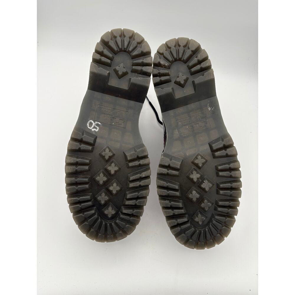 Women’s Dr. Martens Size 10 Black & Pink Oxford Platforms - Picture 6 of 6